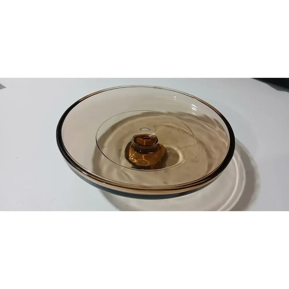 Vision Ware Corning Pyrex Replacement Lid Amber 6 Inches